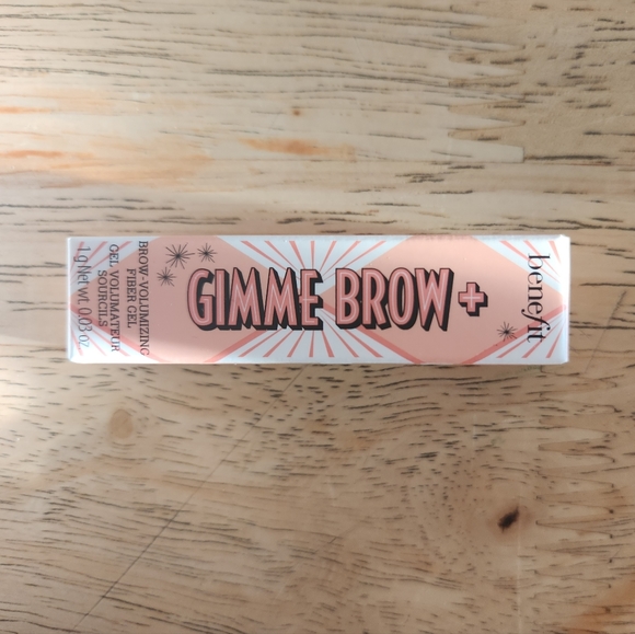 🪷5/$25! BENEFIT Gimme Brow+ Brow-Volumizing Fiber Gel Neutral Light Brn Travel - Picture 2 of 13